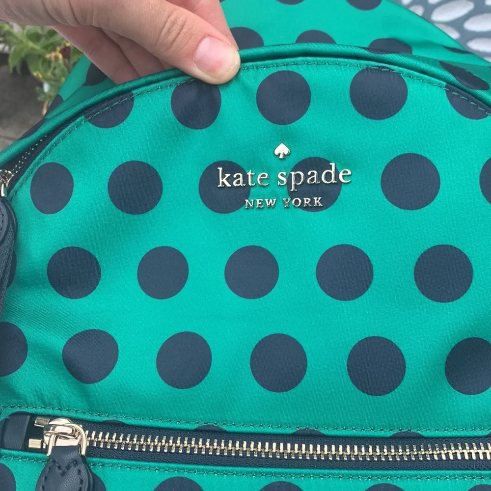 Nwt kate spade Chelsea delightful dot medium backpack